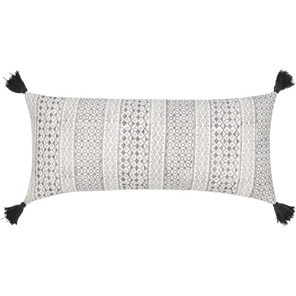 Joss & Main Zetta Tassels Cotton Throw Pillow & Reviews Wayfair